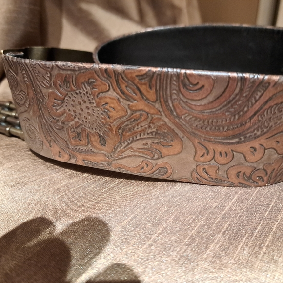 Suzi Roher Bronze and Brown Belt - Picture 2 of 5
